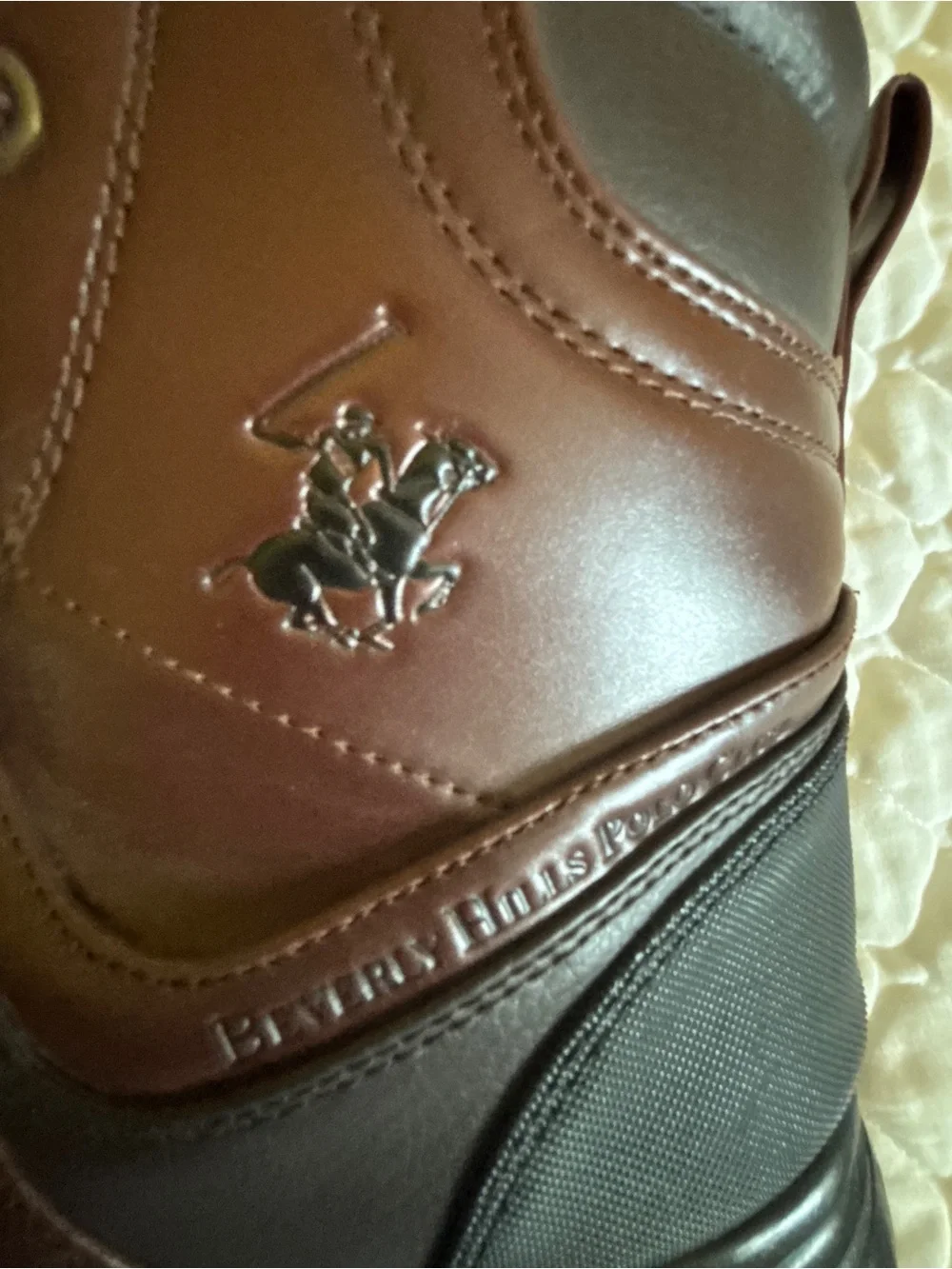 Beverly Hills Polo Club Brown Two-Tone Men's Winter Duck Boots